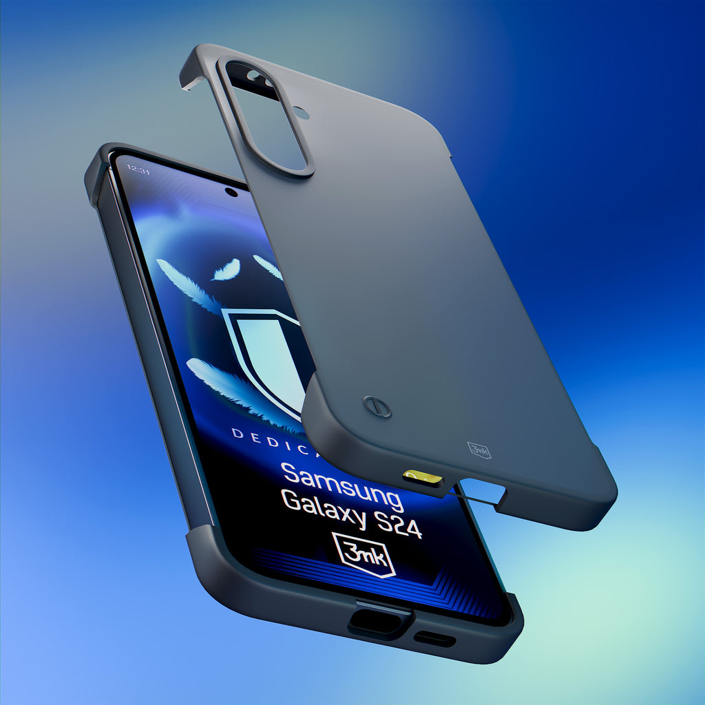 3mk Just20g Matt Case skirtas Samsung Galaxy S24 – matinis juodas -- Samsung Galaxy S24