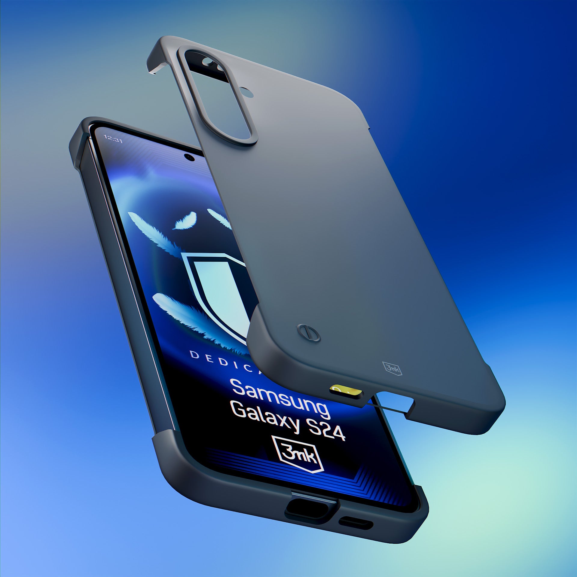 3mk Just20g Matt Case skirtas Samsung Galaxy S24 – matinis juodas -- Samsung Galaxy S24