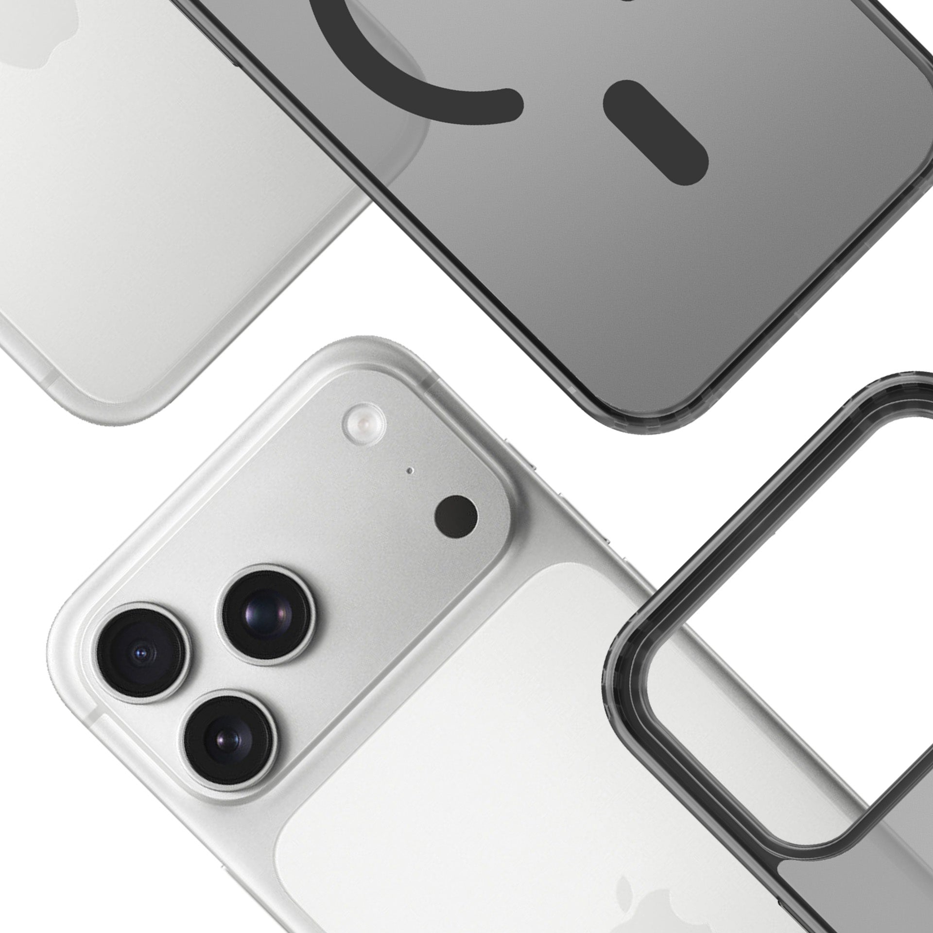 3mk Frosty MagCase, skirtas iPhone 17 Pro – juodas