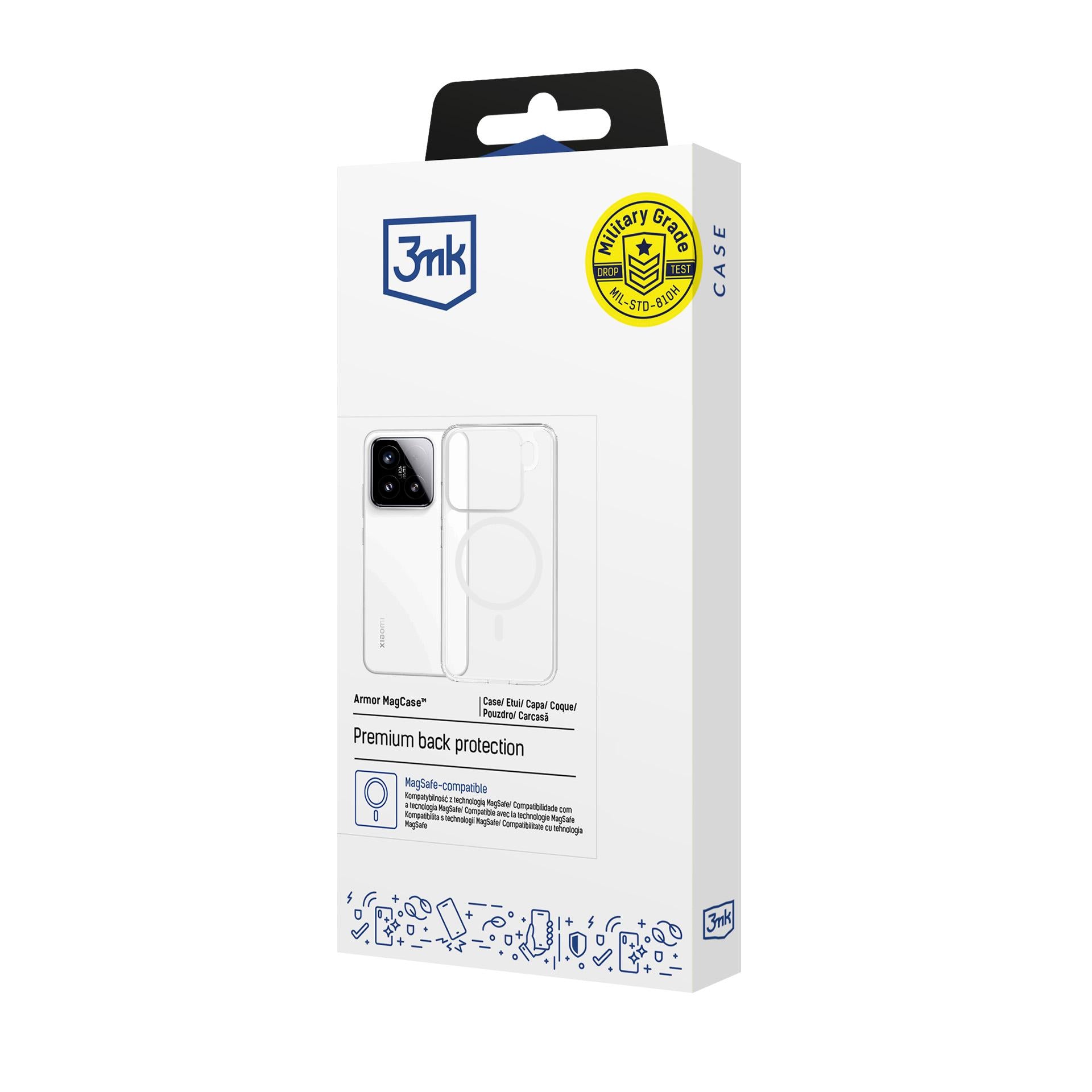 3mk Armor MagCase skirtas Xiaomi 15 - skaidrus