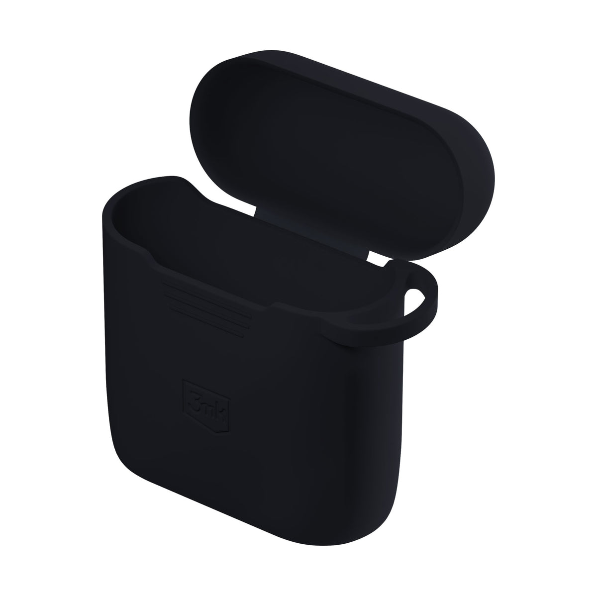 3mk silikoninis „AirPods“ dėklas, skirtas „Apple AirPods 2“ – juodas -- Cell phone cases and covers