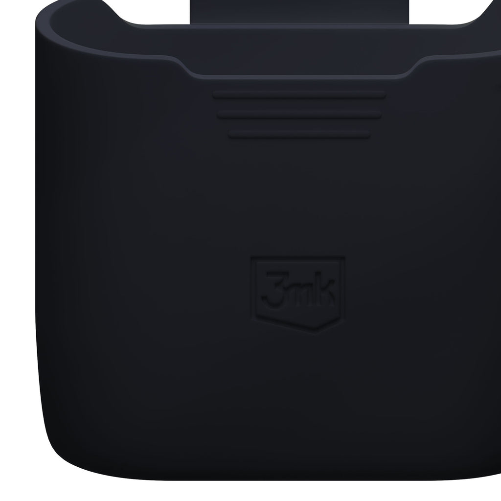 3mk silikoninis „AirPods“ dėklas, skirtas „Apple AirPods 2“ – juodas -- Cell phone cases and covers