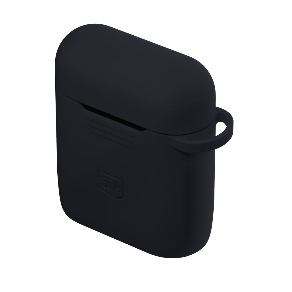 3mk silikoninis „AirPods“ dėklas, skirtas „Apple AirPods 2“ – juodas -- Cell phone cases and covers