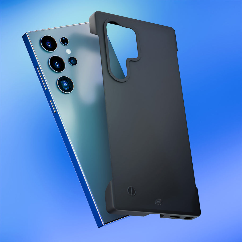 3mk Just20g matinis dėklas, skirtas Samsung Galaxy S25 Ultra – matinė juoda