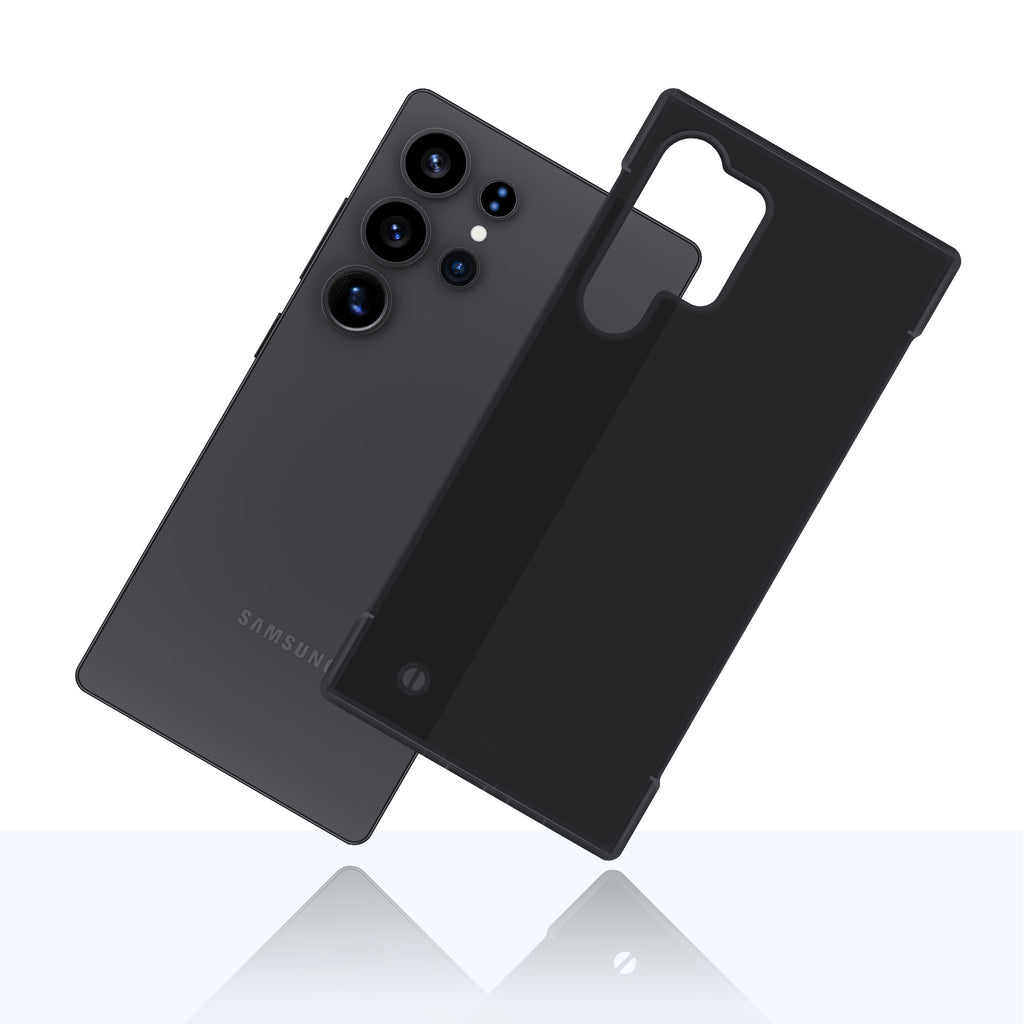 3mk Just20g matinis dėklas, skirtas Samsung Galaxy S25 Ultra – matinė juoda