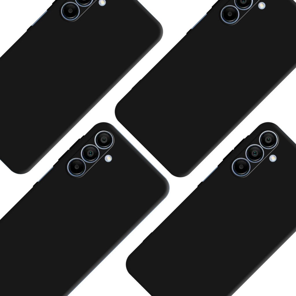 3mk Matt Case Pro, skirtas Samsung Galaxy A15 5G – matinė juoda -- Samsung Galaxy A15 5G