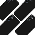 3mk Matt Case Pro, skirtas Samsung Galaxy A15 5G – matinė juoda -- Samsung Galaxy A15 5G
