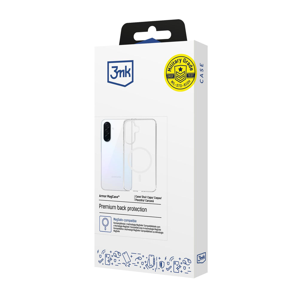 3mk armor magcase skirtas Samsung Galaxy A36 - transparent