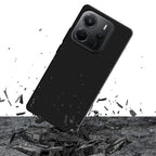 3mk Matt Case Pro dėklas, skirtas Xiaomi Redmi Note 14 5G - matinė juoda