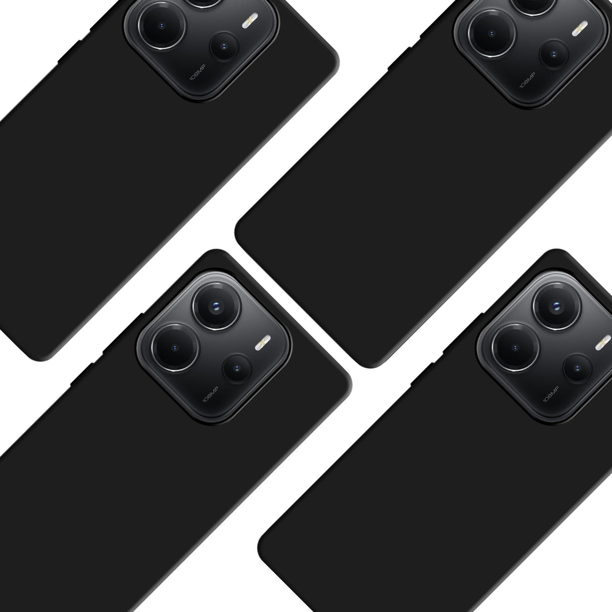 3mk Matt Case Pro dėklas, skirtas Xiaomi Redmi Note 14 5G - matinė juoda