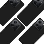 3mk Matt Case Pro dėklas, skirtas Xiaomi Redmi Note 14 5G - matinė juoda