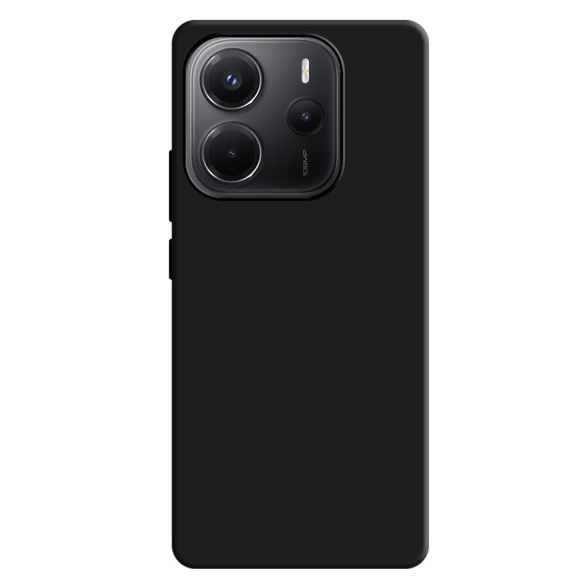 3mk Matt Case Pro dėklas, skirtas Xiaomi Redmi Note 14 5G - matinė juoda