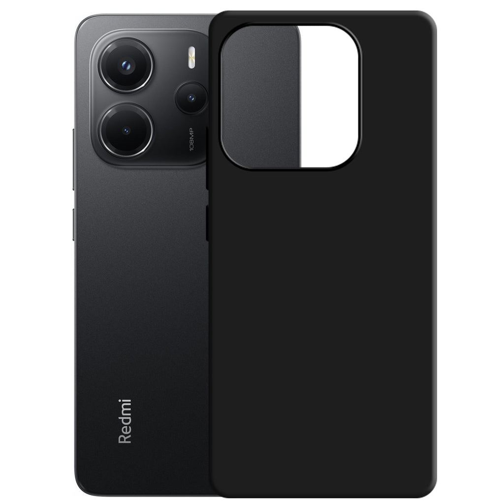 3mk Matt Case Pro dėklas, skirtas Xiaomi Redmi Note 14 5G - matinė juoda