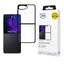 3mk Satin Armor Case+, skirtas Samsung Galaxy Z Flip 7 – permatomas juodas