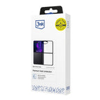 3mk Satin Armor Case+, skirtas Samsung Galaxy Z Flip 7 – permatomas juodas