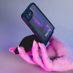 3mk Satin Armor Case+, skirtas Samsung Galaxy Z Flip 7 – permatomas juodas