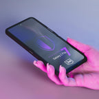 3mk Satin Armor Case+, skirtas Samsung Galaxy Z Flip 7 – permatomas juodas