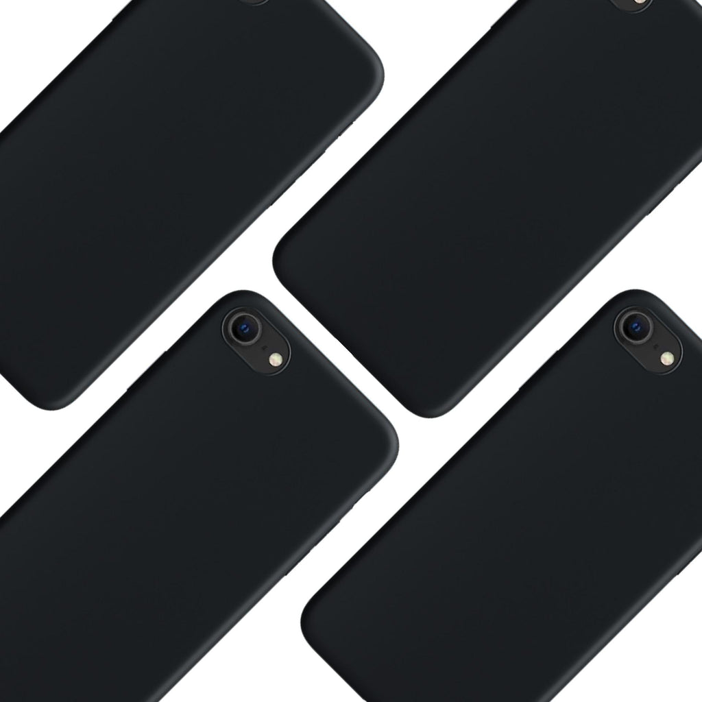 3mk Matt Case Pro, skirtas iPhone SE 2020 – juodas -- iPhone SE 2020
