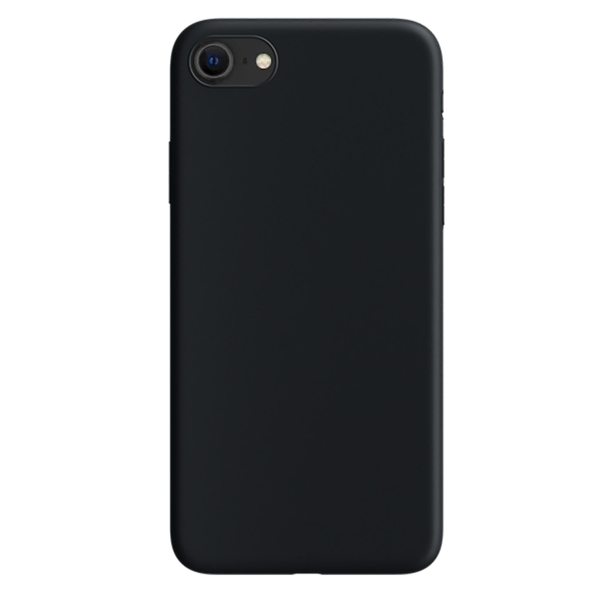 3mk Matt Case Pro, skirtas iPhone SE 2020 – juodas -- iPhone SE 2020