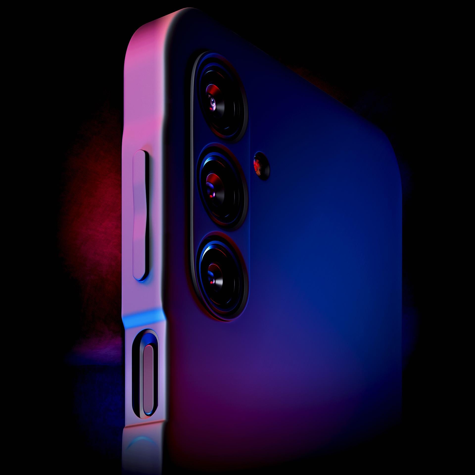 3mk Matt Case Pro, skirtas Samsung Galaxy A25 5G – matinė juoda