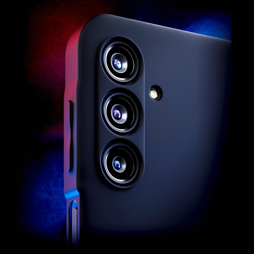 3mk Matt Case Pro, skirtas Samsung Galaxy A25 5G – matinė juoda