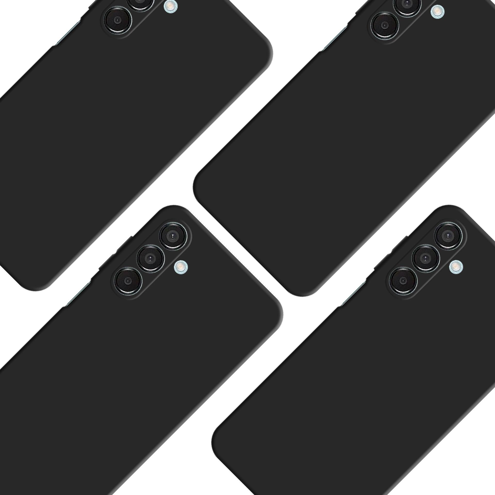 3mk Matt Case Pro, skirtas Samsung Galaxy M16 5G – Matinė juoda -- Samsung Galaxy M16