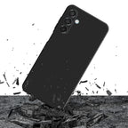 3mk Matt Case Pro, skirtas Samsung Galaxy M16 5G – Matinė juoda -- Samsung Galaxy M16