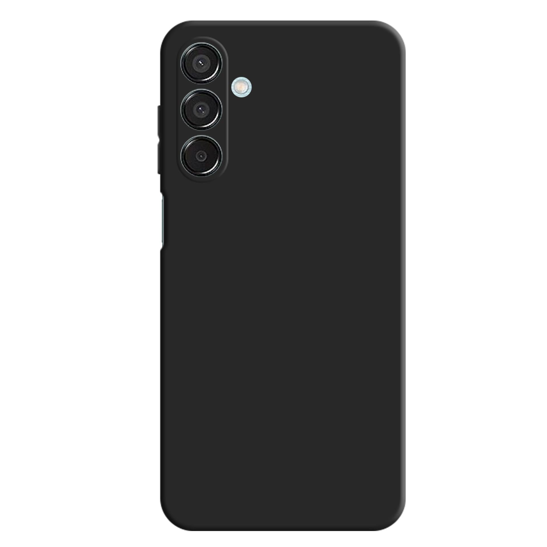3mk Matt Case Pro, skirtas Samsung Galaxy M16 5G – Matinė juoda -- Samsung Galaxy M16