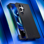 3mk Just20g matinis dėklas, skirtas Samsung Galaxy S24 Ultra – matinė juoda