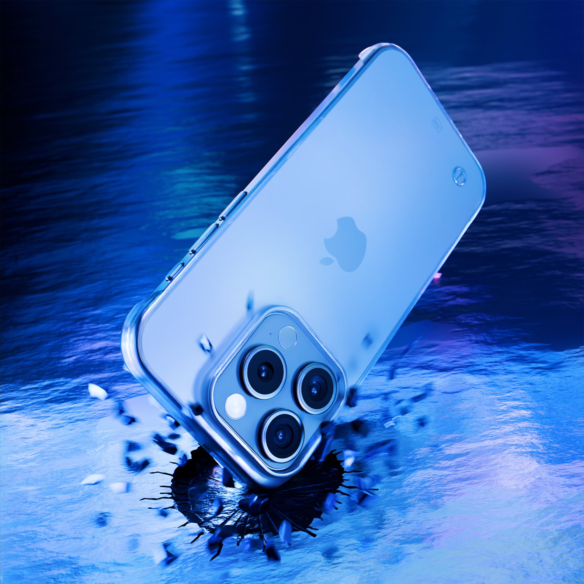 3mk Just20g skaidrus dėklas Apple iPhone 16 Pro - skaidrus