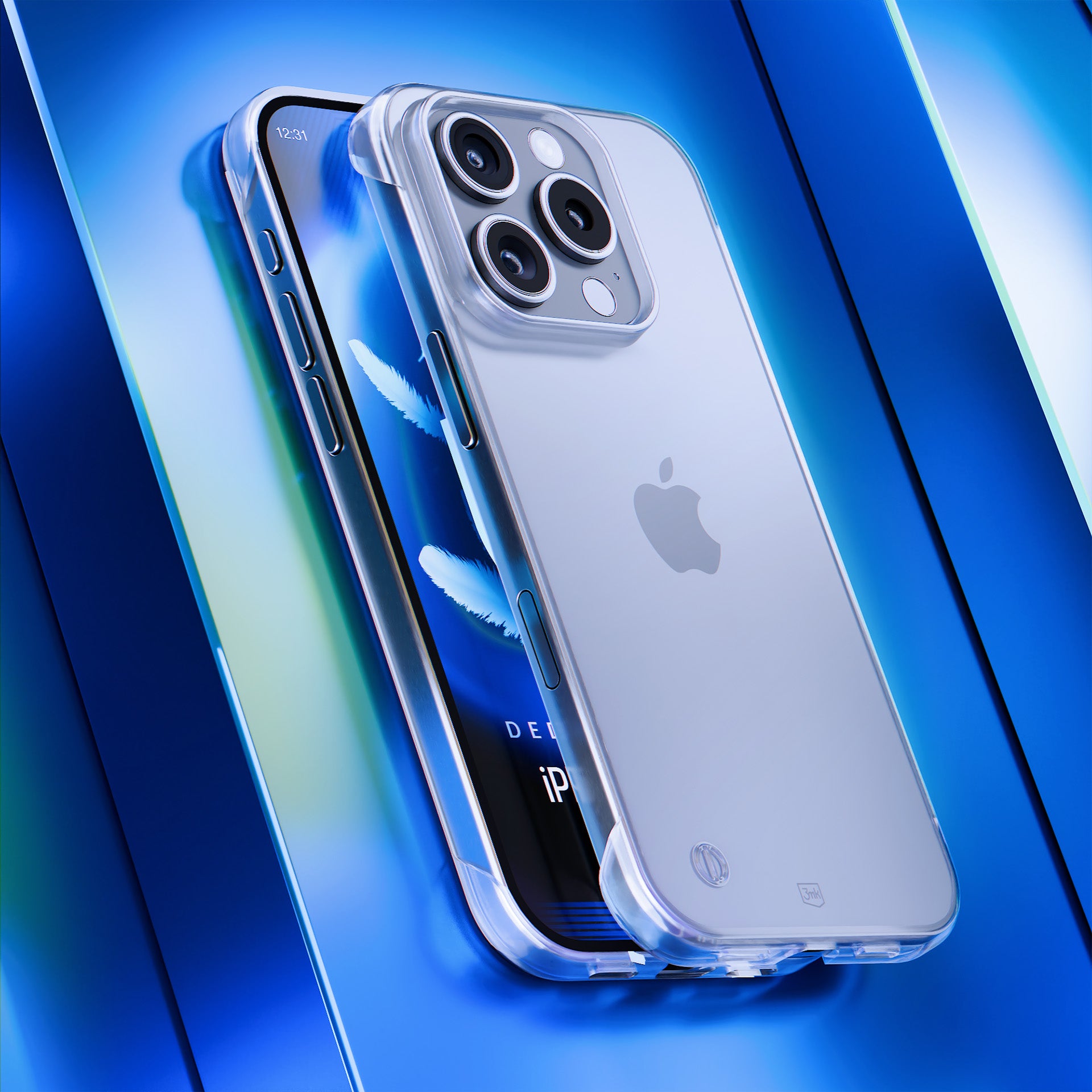 3mk Just20g skaidrus dėklas Apple iPhone 16 Pro - skaidrus
