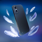 3mk Just20g matinis dėklas, skirtas Apple iPhone 16 – matinė juoda
