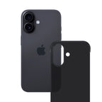 3mk Just20g matinis dėklas, skirtas Apple iPhone 16 – matinė juoda