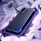 3mk Just20g matinis dėklas, skirtas Apple iPhone 16 – matinė juoda