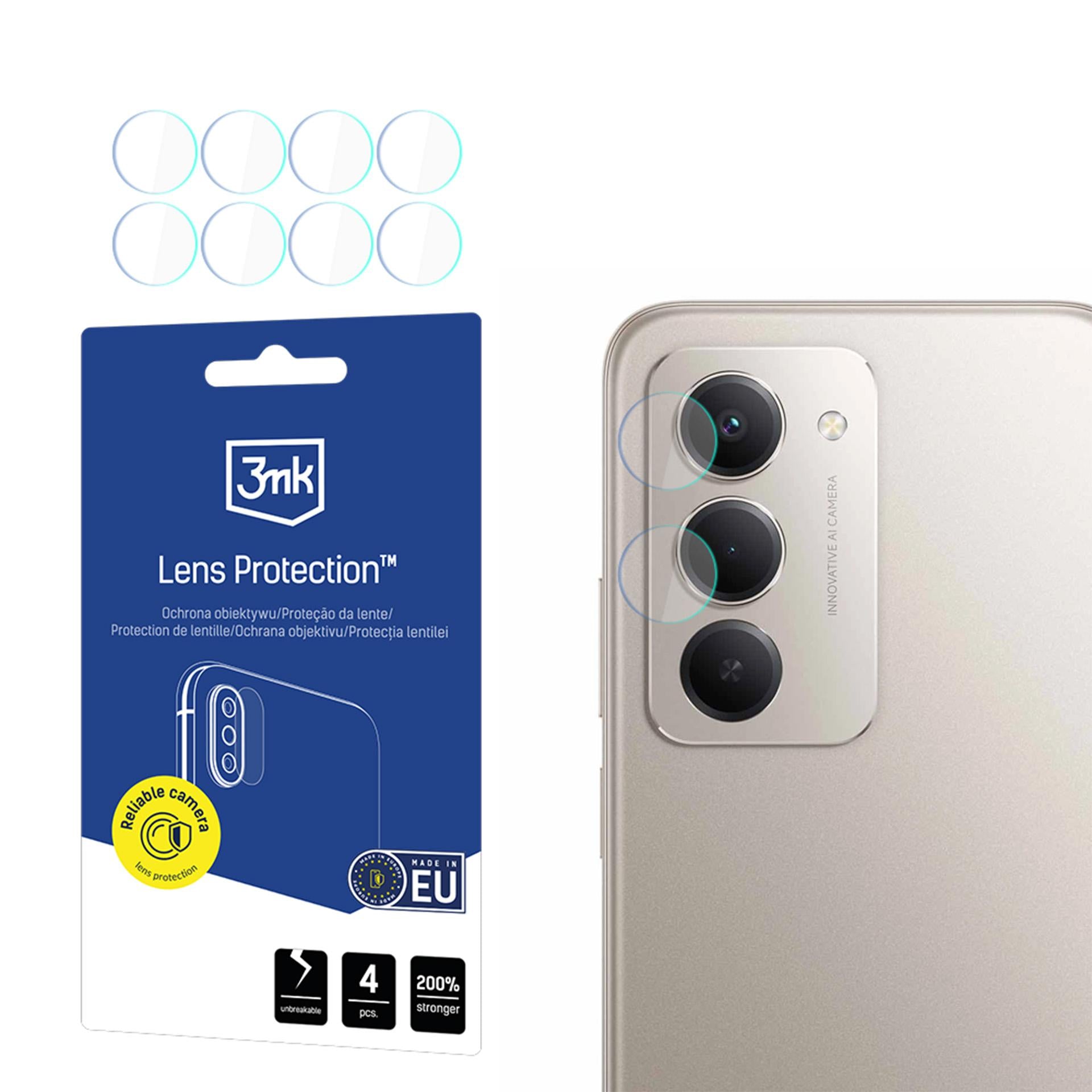 Kameros objektyvo stiklas 3mk objektyvo apsauga Xiaomi Redmi 15 4G / 5G -- Xiaomi Redmi 15