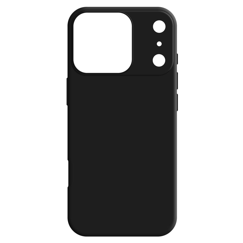 3mk Matt Case Pro, skirtas Apple iPhone 17 Pro – matinė juoda