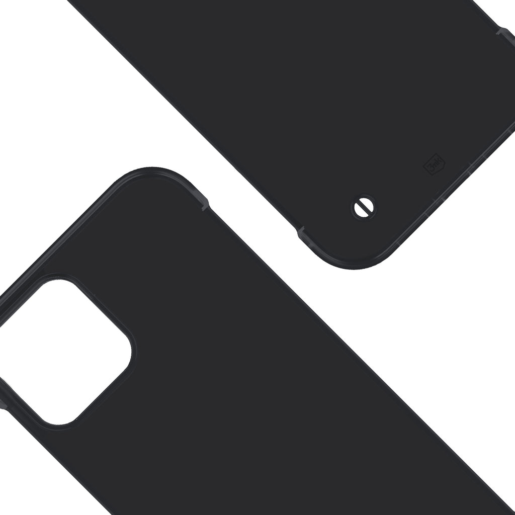 3mk Just20g matinis dėklas, skirtas Apple iPhone 14 – matinė juoda