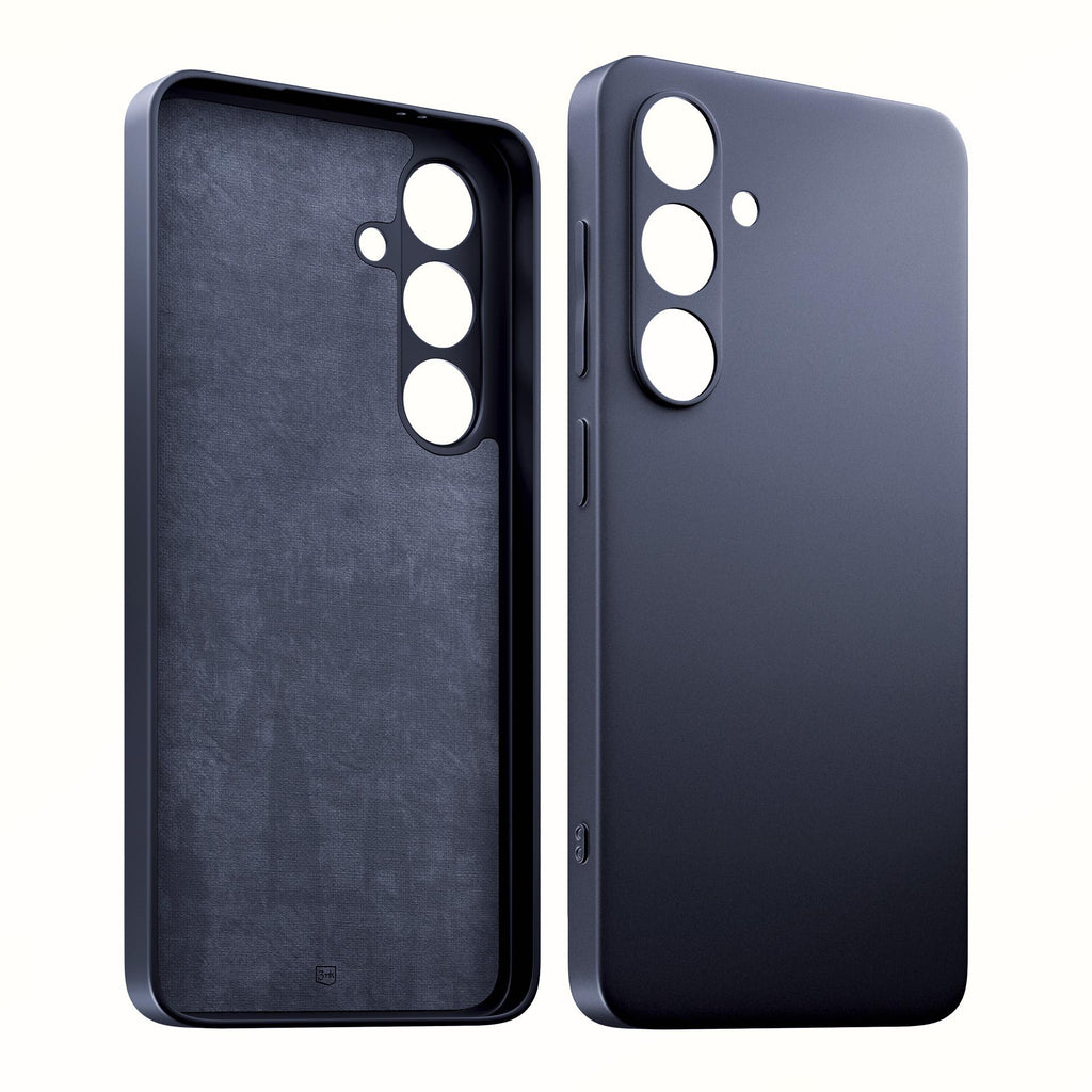 3mk Matt Case Pro, skirtas Samsung Galaxy S24 FE – matinė juoda -- Samsung Galaxy S24 FE