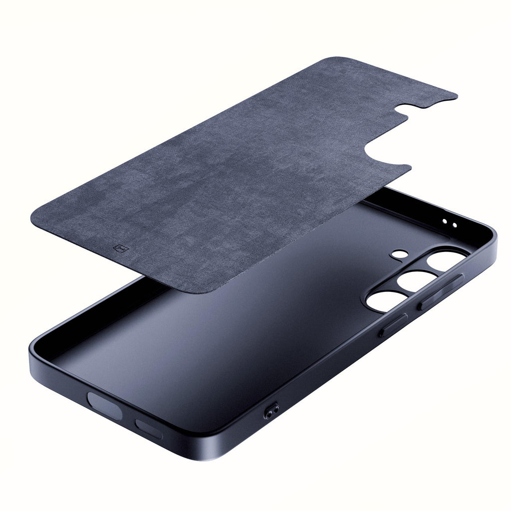3mk Matt Case Pro, skirtas Samsung Galaxy S24 FE – matinė juoda -- Samsung Galaxy S24 FE