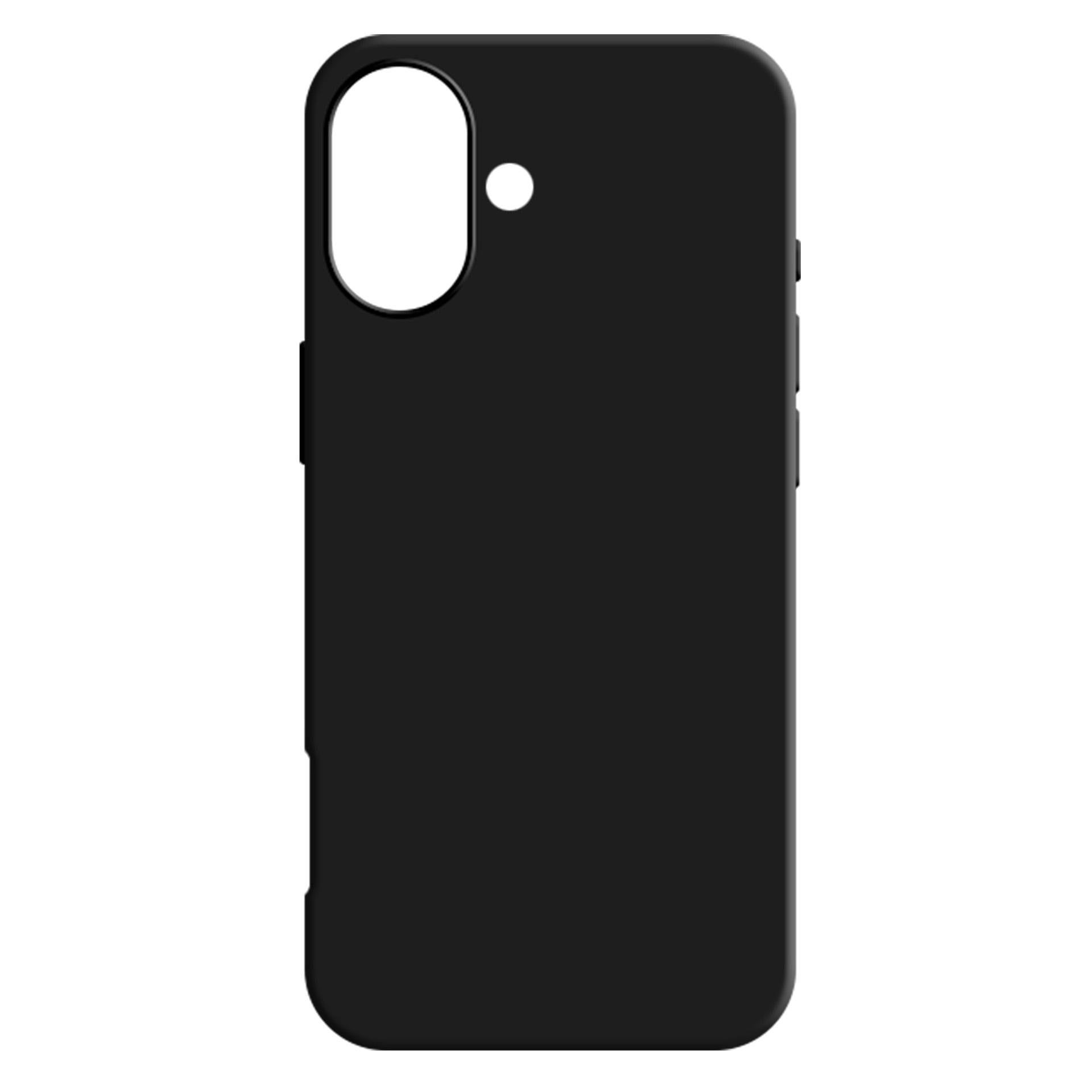 3mk Matt Case Pro skirtas Apple iPhone 16 Plus – juodas -- iPhone 16 Plus
