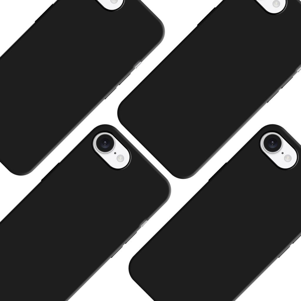 3mk Matt Case Pro, skirtas Apple iPhone 16E – matinė juoda