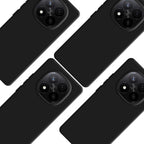 3mk Matt Case Pro dėklas, skirtas Xiaomi Redmi Note 14 Pro+ – matinė juoda -- Xiaomi Redmi Note 14 Pro+