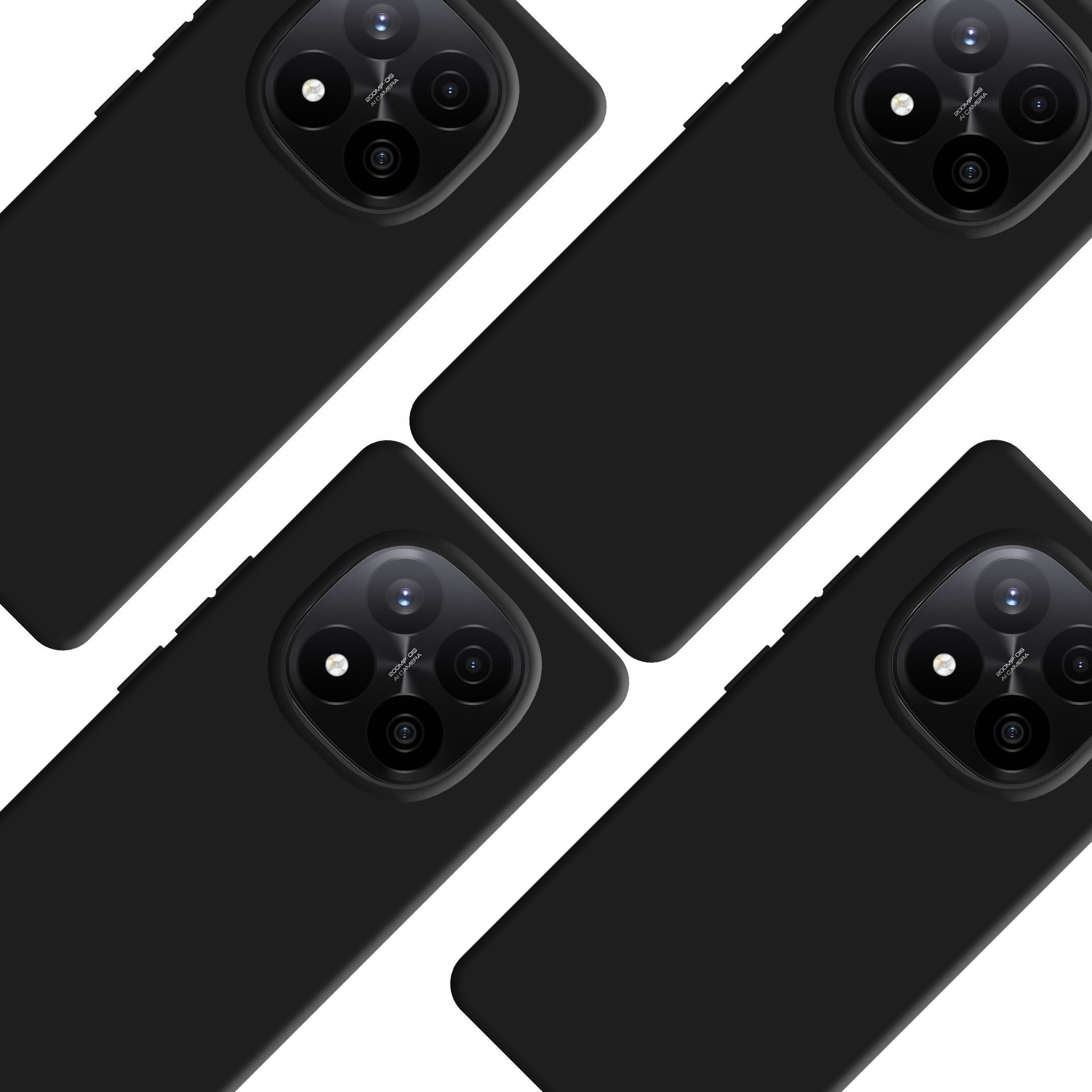 3mk Matt Case Pro dėklas, skirtas Xiaomi Redmi Note 14 Pro+ – matinė juoda -- Xiaomi Redmi Note 14 Pro+