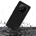 3mk Matt Case Pro dėklas, skirtas Xiaomi Redmi Note 14 Pro+ – matinė juoda -- Xiaomi Redmi Note 14 Pro+