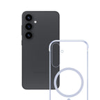 3mk Just20g matinis dėklas, skirtas Samsung Galaxy S25+ – matinė juoda