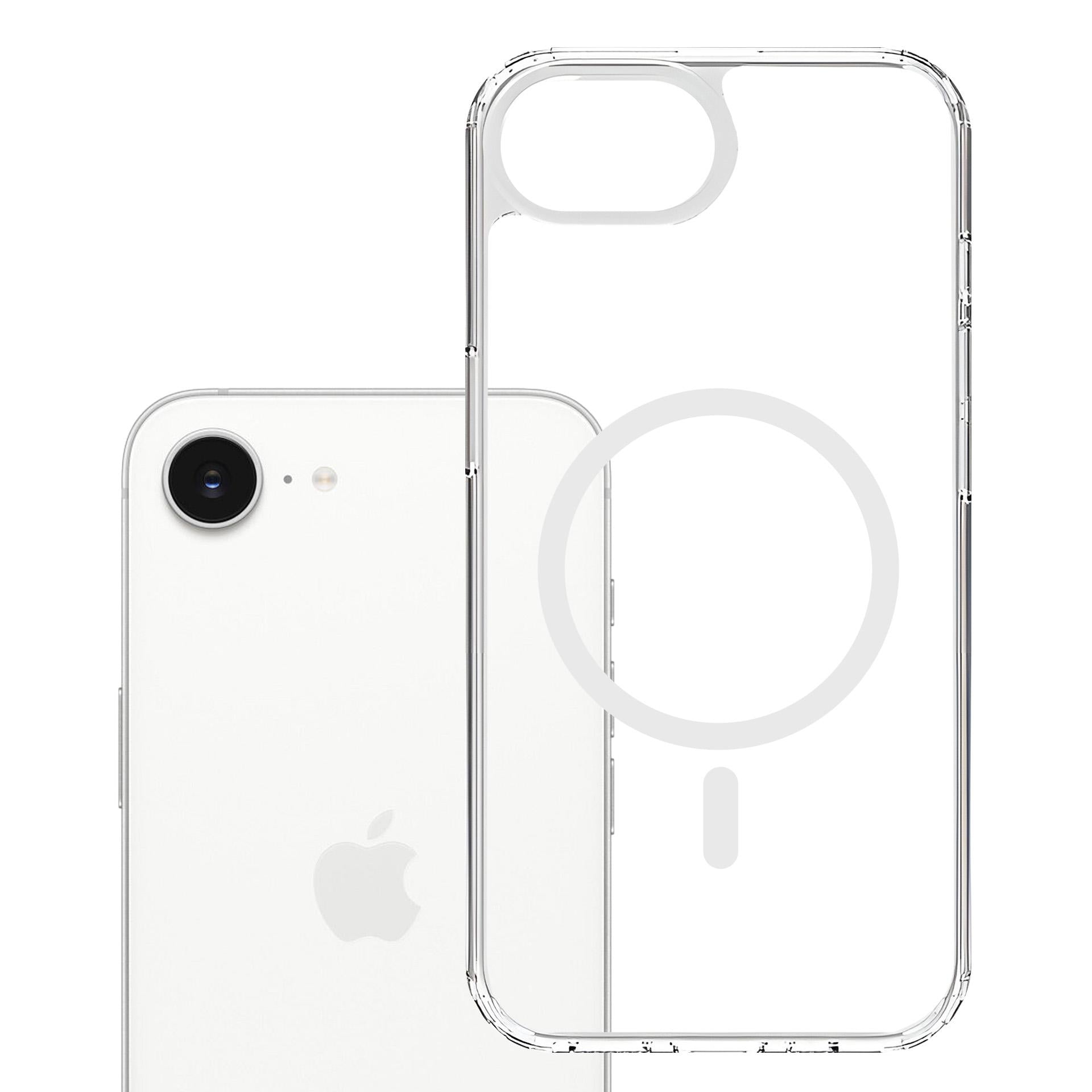 3mk Armor MagCase iPhone 16E - skaidrus