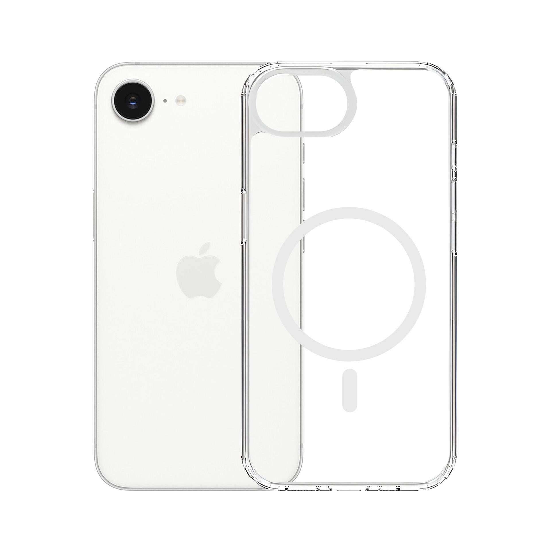 3mk Armor MagCase iPhone 16E - skaidrus