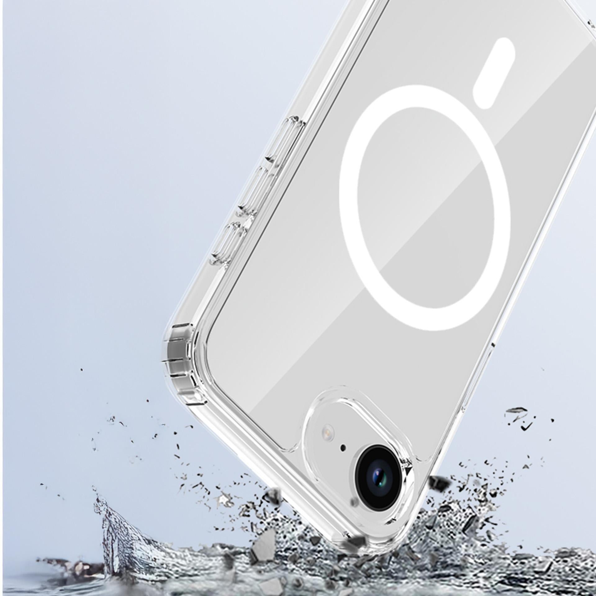 3mk Armor MagCase iPhone 16E - skaidrus