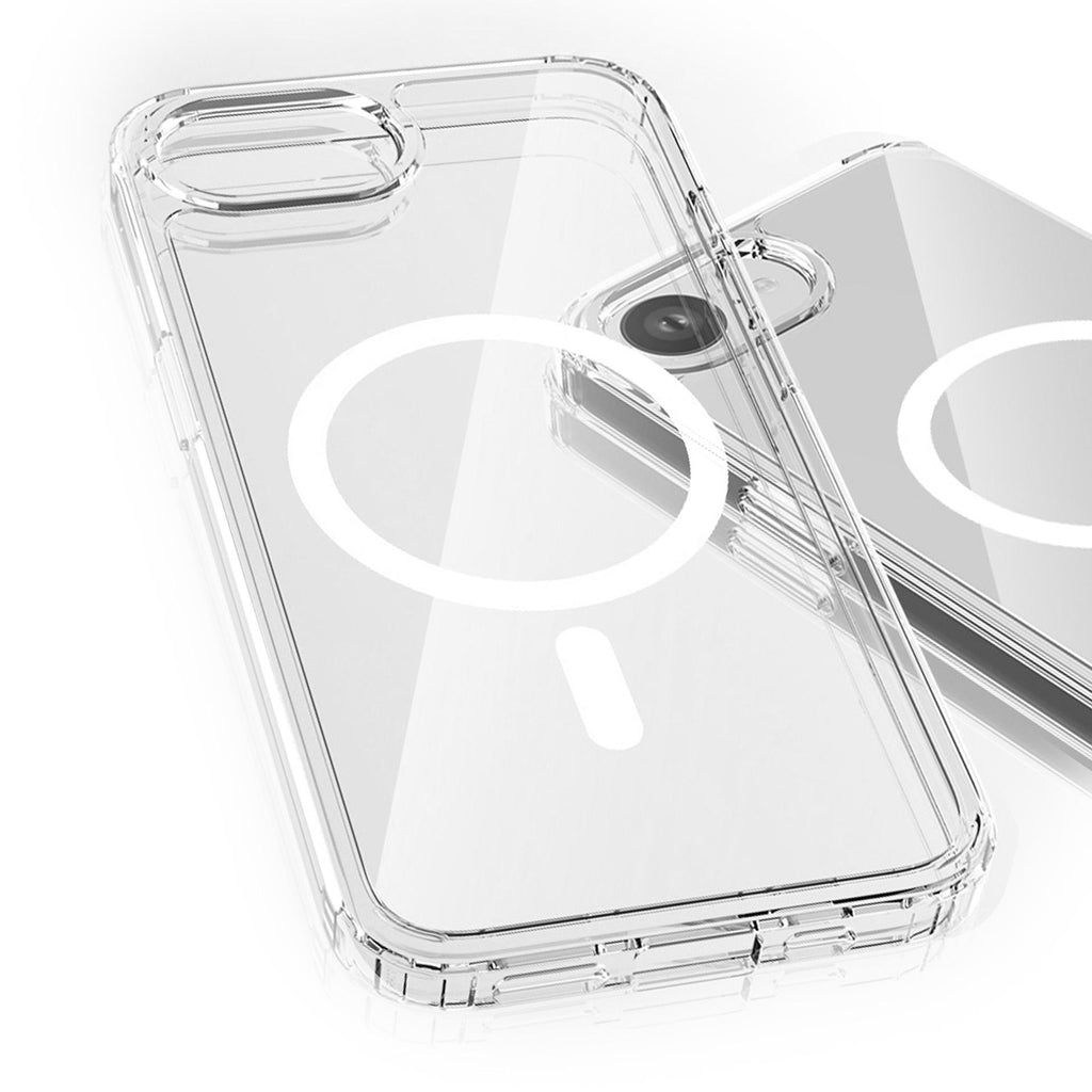 3mk Armor MagCase iPhone 16E - skaidrus