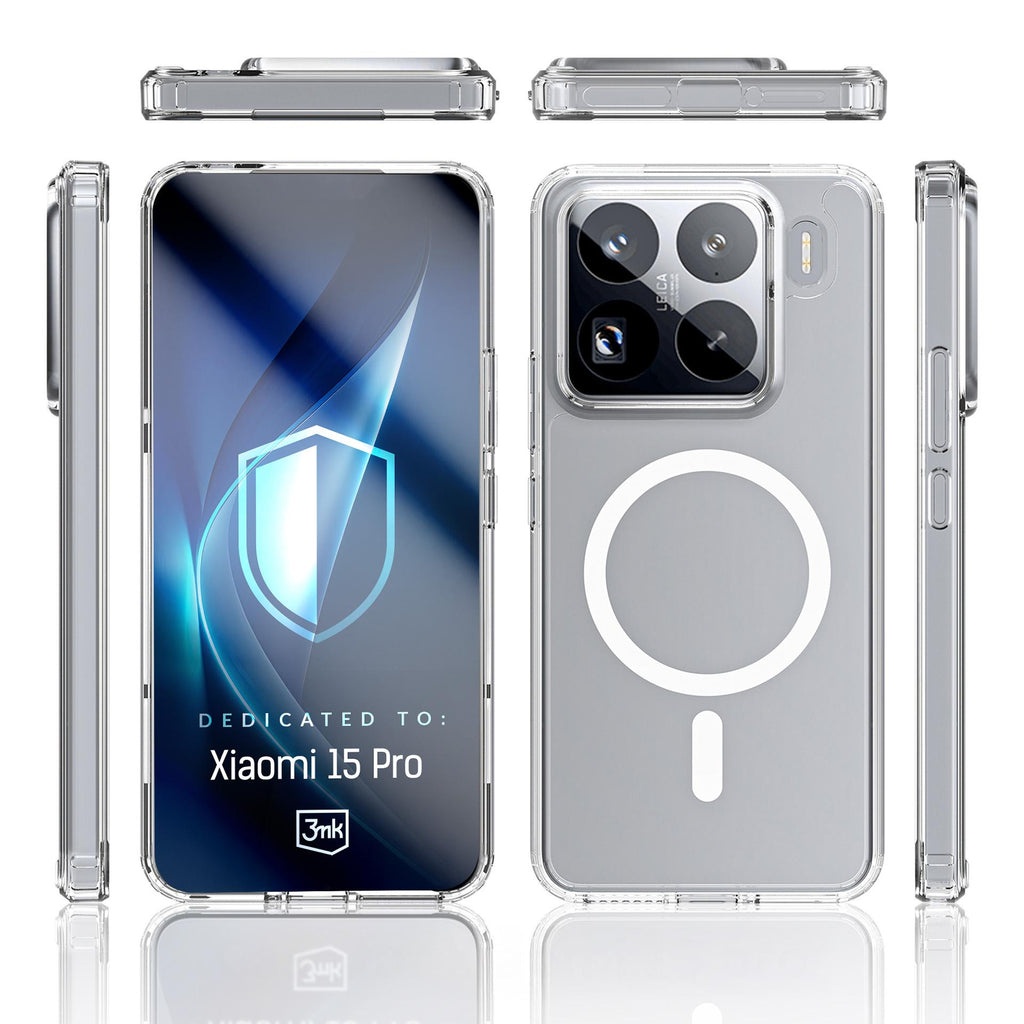 3mk Armor MagCase skirtas Xiaomi 15 Pro - skaidrus